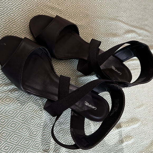 George wedge open toe Sandals - Picture 3 of 4